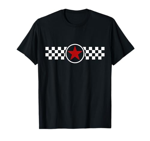 Cuadros de música SKA estrella roja Camiseta