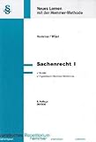  Sachenrecht I (Skripten - Zivilrecht)
