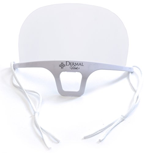 Preisvergleich Produktbild Dermal Vital Hygienemaske Atemschutzmaske Mundschutz Maske Kosmetikstudio Wimpernlifting Microblading Tattoo 1 Stück wei Größe: 14x10.5cm