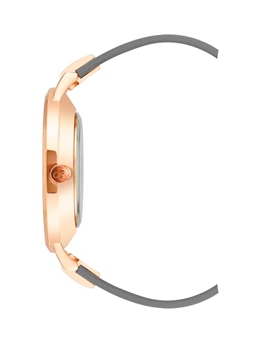 Image of Nine West Women's Floral Dial Strap Watch