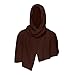 Unisex Fashion Shawl Scarf Capes Medieval Cape Shawl Scarfs Hooded Post Apocalyptic Monk Cloak Sunshade Headband Scarf