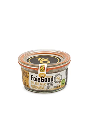 Foie Good Entenrillettes - Entenconfit Aufstrich - Geeignet als Vorspeise - Ohne Zwangsernährung - 150 g Glasbehälter