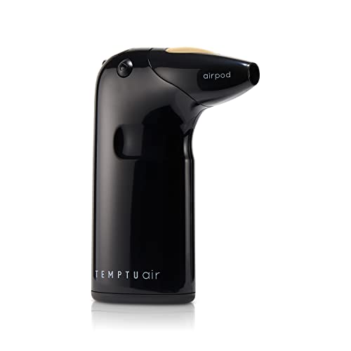 TEMPTU Airbrush Starter Kit: Cordless Professional Home Airbrush Makeup Travel Friendly Anti-Aging, Long Wear, Buildable Foundation for Healthy Skin, Black Temptu Air, 6.5N Olive Nude