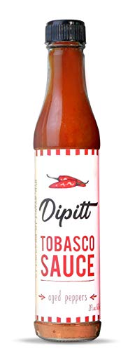 Shan Dipitt Tobasco Sauce 60 gm | Condiment for Dipping, Marinade & Cooking | Verified Non-GMO | Halal & Gluten Free | No Artificial Flavours | Finest Glass Bottle