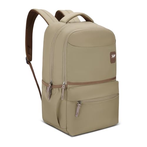 Image of Skybags Transit 17 Inch Compatible Laptop Backpack 29L | 2 Compartments with Quick-Access Front Pocket & Rain Cover | Air-Mesh Back Panel & Side Pocket | Office & Travel Backpack for Men & Women