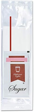 Coffee Pro Economy Coffee Condiment Kit, 0.34 Oz, 500/carton