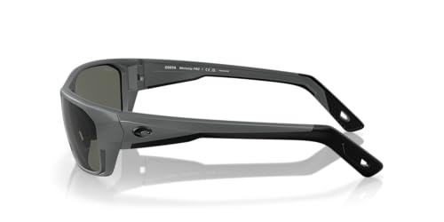 Image of Costa Del Mar Whitetip Pro Sunglasses, Matte Grey /Grey 580G, 57 mm