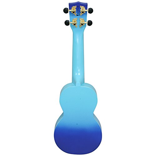 Mahalo Designer Series Ukulélé soprano 346 mm avec motif de fleurs hawaïennes pour droitier Bleu éclaté avec sac de… - Les Beatles, Paul McCartney, John Lennon, RIngo Starr, George Harrison Mahalo Designer Series Ukulélé soprano 346 mm avec motif de fleurs hawaïennes pour droitier Bleu éclaté avec sac de… – Image 4