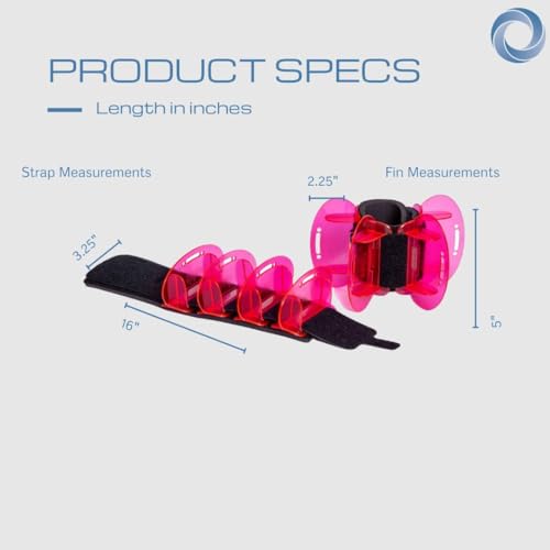 Image of Total Body Pool Weights for Water Exercise Bundle, Polycarbonate Upper Body Bells & Padded Lower Body Fins, Aqua Therapy, Pool Exercise, Water Aerobics, Color Indicate Resistance Level