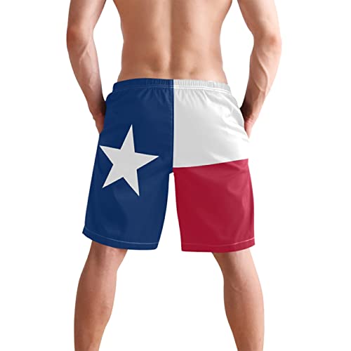 Mens Swim Trunks Beach Board Shorts Mesh Lining Swimwear Bathing Suits with Pockets3