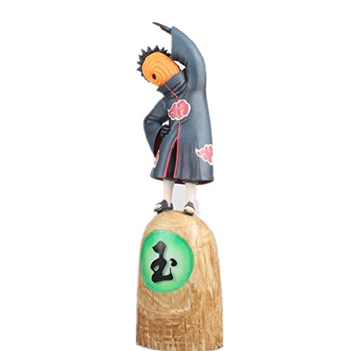 Jaypar Nueva Figura de Naruto Akatsuki Figura Deidara Tobi Hidan Kakuzu Figura Anime Chibi Figura Figura de acción (Color : Tobi)