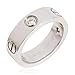Cartier, Pre-Loved Love Ring, 5.25, White Gold