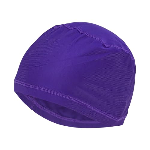 VekAuto Gorra De Ciclismo Transpirable Que Absorbe El Sudor Y La Humedad Forro De Casco De Malla Color Morado 24x11cm 1 Pc