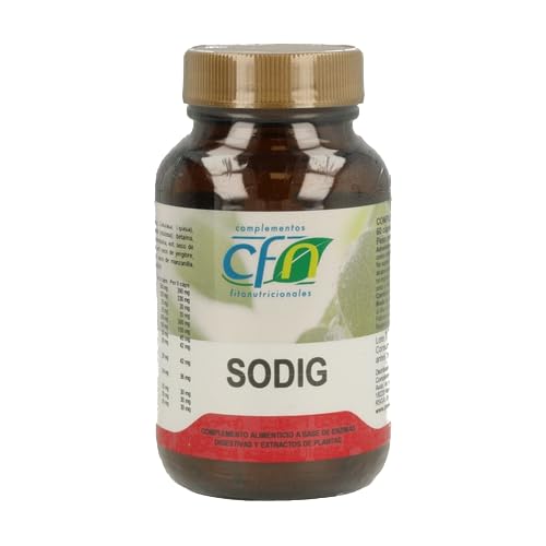 Cfn SODIG enzimas + plantas digestivas 60 cápsulas