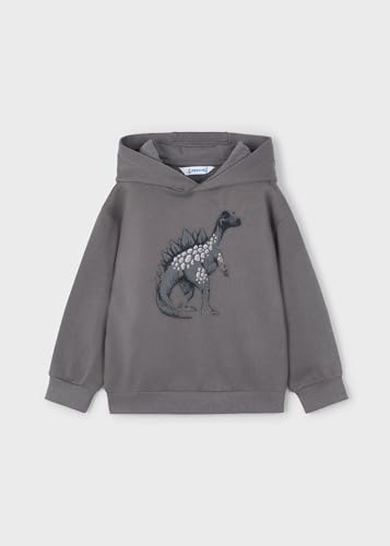 Mayoral Embossment Print Pullover for Boys Grey3