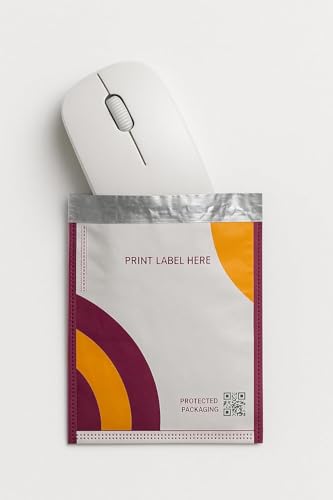 Image of Securement meesho packing material courier bags without pod pouch With barcode qr (6.5 x 8 Inches) -100 Bags