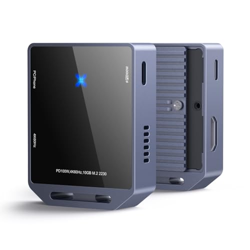Kriccekal M.2 SSDエンクロージャーM.2 2230 SSDハードドライブエンクロージャーUSB 3.2 Gen 2からM.2 SSDケース