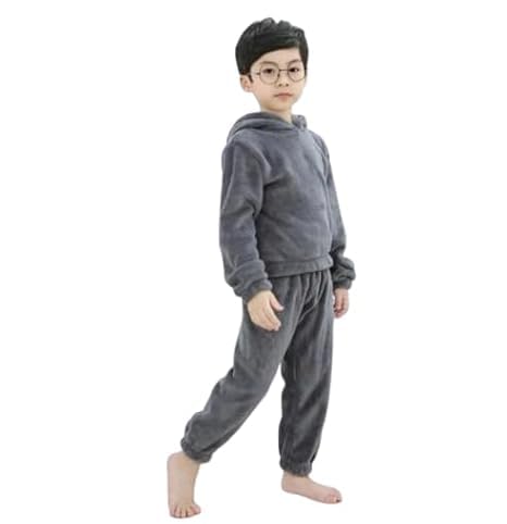Image of SHAPERX Cotton And Fleece Blend Full sleeve Hoodie T-shirt Jogger Trackpant Clothing Set for Boys And Girls Pack of 1