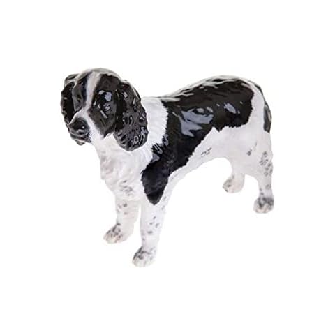 John Beswick JBD80BW English Springer Spaniel (Black & White), Earthenware, Black/White, 14 x 4 x 12.5 cm Cover