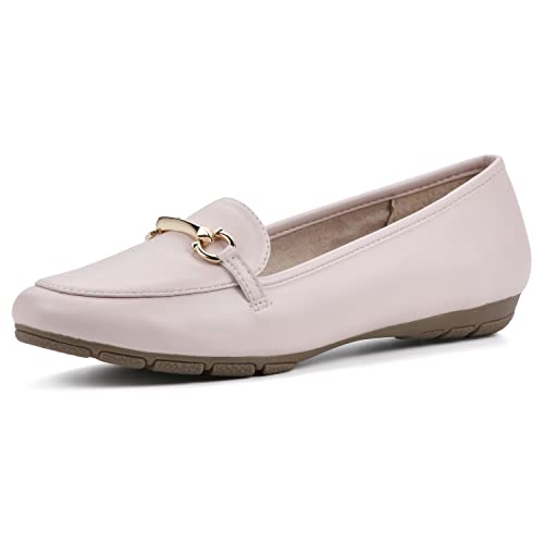 Image of CLIFFS BY WHITE MOUNTAIN Women's Glowing Cushioned Loafer Flat