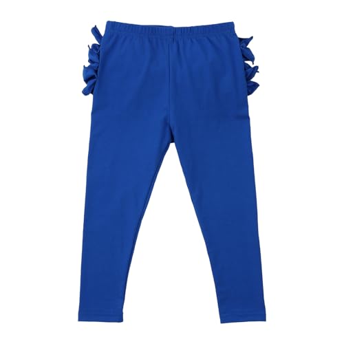 HOOLCHEAN Baby Toddler and Little Girls Ruffles Buttocks Leggings Solid Color Pants2