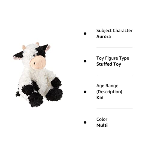 Aurora® Snuggly Tubbie Wubbies™ Cow Stuffed Animal - Comforting Companion - Imaginative Play - White 12 Inches #TOP3