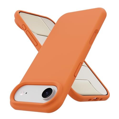 EUMADOVE iPhone air Case Silicone,Soft Microfiber Lining(Sugar Orange) - image 9