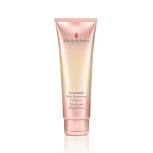 Elizabeth Arden Ceramide Skin Renewing Facial Cleanser, Makeup Re...