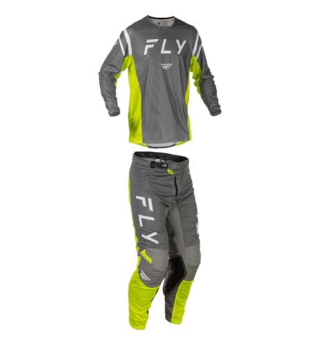 Fly Racing Kinetic Mesh Center Men's Moto Gear Set - Pant and Jersey Combo