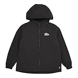 [ニューバランス] ジュニア/キッズ シューパッチウインド裏起毛 ジャケット 保温性 ナイロン (ABJ55564) BLK(ブラックセメント)