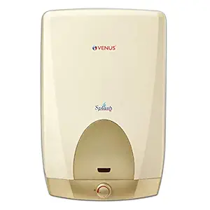 Venus Splash 25GL 25-Litre Storage Water Heater (Honey Gold,BEE Star - 5 Stars)