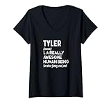 Photo Gallery donna nome tyler - nome divertente tyler- dizionario del nome maglietta con collo a v Photo Gallery donna nome tyler - nome divertente tyler- dizionario del nome maglietta con collo a v
