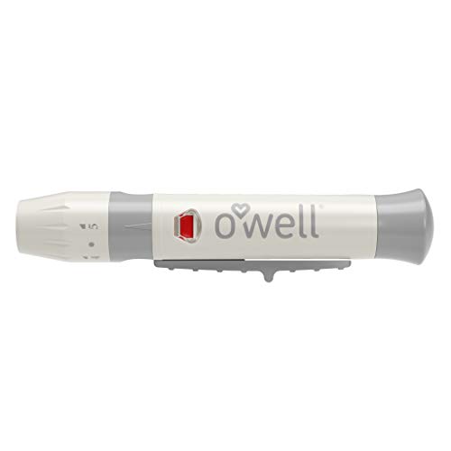 O’Well Painless Design Lancing Device + 40 Twist Top Lancets for Blood Glucose & Keto Testing | Lancing Kit Includes: 1 Adjustable Lancing Device + 10 of 26g, 28g, 30g & 33g Lancets (40 Lancets) - Thumbnail 4