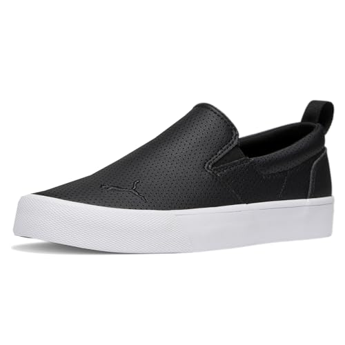 PUMA Womens Bari Slip On Comfort Perf L Sneakers Shoes Casual - Black - Size 11 M2
