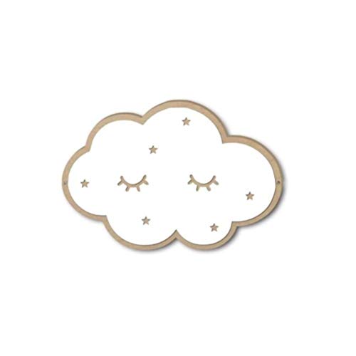 Modernlife 3D Wall Mirror Decal Stickers Wall Stickers for Baby Nursery Kids Room Decor (Cloud)