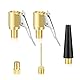 Multifunktionales Valve Adapter Set Französisches Ventil Adapter für Bosch EasyPump Luftpumpe Adapter Ballnadel Luftpumpen Zubehör Reifen Ventil Luftpumpe Clip für Autoreifen Fahrräder und Bälle