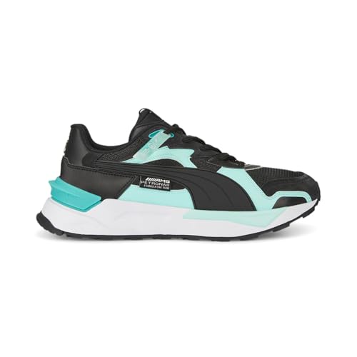 PUMA Mens Mercedes Amg Petronas F1 X Mirage Sport Asphalt Lace Up Sneakers Shoes Casual - Black