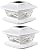 Davinci Lighting Flexfit Solar Outdoor Post Cap Lights - Includes Bases for 4x4 5x5 6x6 Wooden Posts - Bright LED Light - Pearl White (2 Pack)