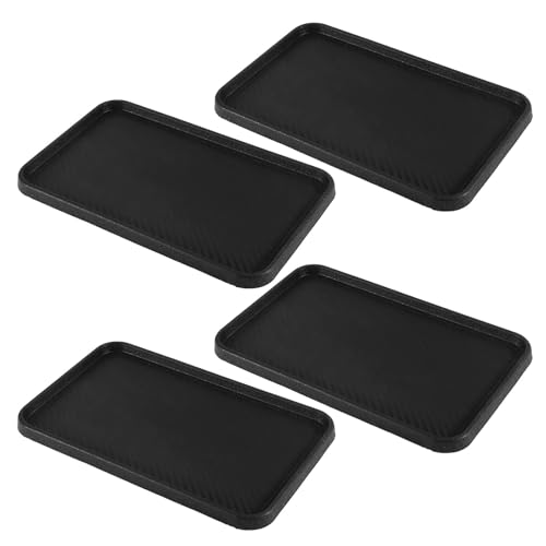 MOTHNUR ���@�\�܂肽���ݎ��ԗp����~�߃_�b�V���{�[�h�}�b�g 4���Z�b�g �V���R�����X�}�z�z���_�[�t�� �������[�g���C �ԍڃA�N�Z�T���[