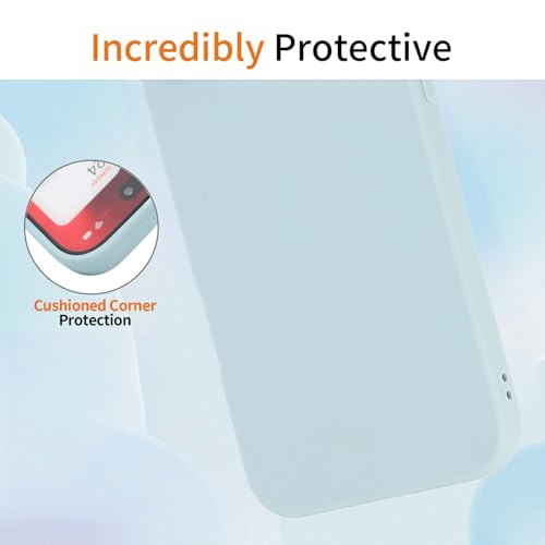 Image of for Xiaomi 17 Case Precise Camera Cutouts Soft TPU Shockproof Phone Cover - Baby Blue