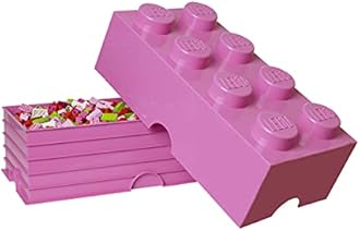Room Copenhagen 8 LEGO Brick Box, Bright Pink (40040639)