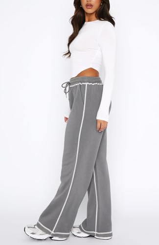 Track Pants Women Sweatpants Soft Jogging Straight Pajama Sweats Wide Leg Sweatpants Women Lounge Pants Joggers2