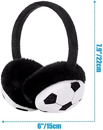 Image of Girl Winter Earmuffs Outdoor Wear Soft Faux Fur Plush Ear Warmer Minnie Design Windproof Woolen Warm Ear Muff Men & Women (Freesize)