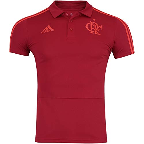 Camisa Polo Flamengo Adidas Viagem Masculina Tamanho:P