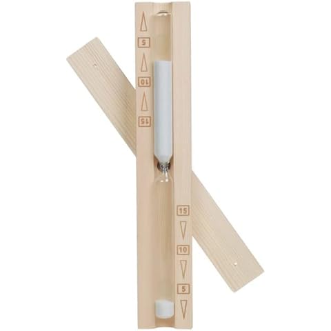 Reloj de Arena para Sauna en Madera de Pino Macizo Cover