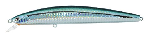 Daiwa Salt Pro Minnow Laser Green Shiner Floating Lure, 5-1/8 Inch 7/8 oz