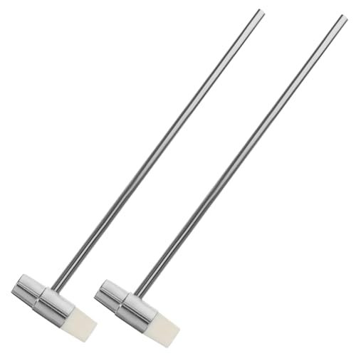 Hemobllo 2 Pack Mini Hammers Metal Watch Repairing Tool Set Portable Lightweight Judge Hammer