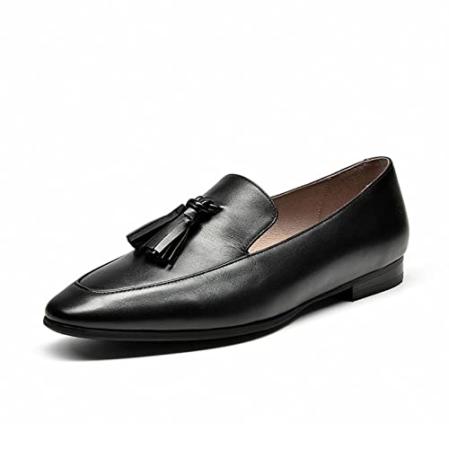 Chaussures en cuir souple pour femmes : l'élégance intemporelle des derbies plates