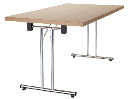 Preisvergleich Produktbild HAMMERBACHER VKL16 / 6 Klapptisch buche 160x80 cm