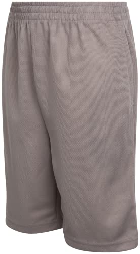 Pro Athlete Boys' Athletic Shorts - Active Performance Basketball Shorts With Pockets (5 Pack), Size 14/16, Solid Assortment #TOP5